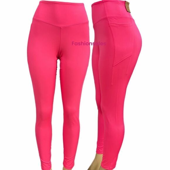 Victoria’s Secret Pink Active Soft Ultimate high Waist Full Length legging Pink - Picture 1 of 6